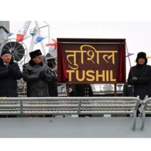 Multi-role stealth-guided missile frigate INS Tushil commissioned into Indian Navy